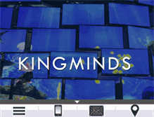 Tablet Screenshot of kingminds.com